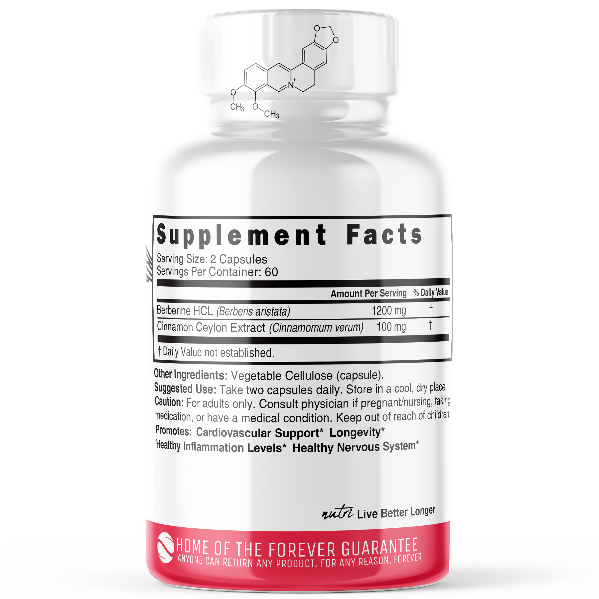 Berberina Canela Ceilán 1300 mg