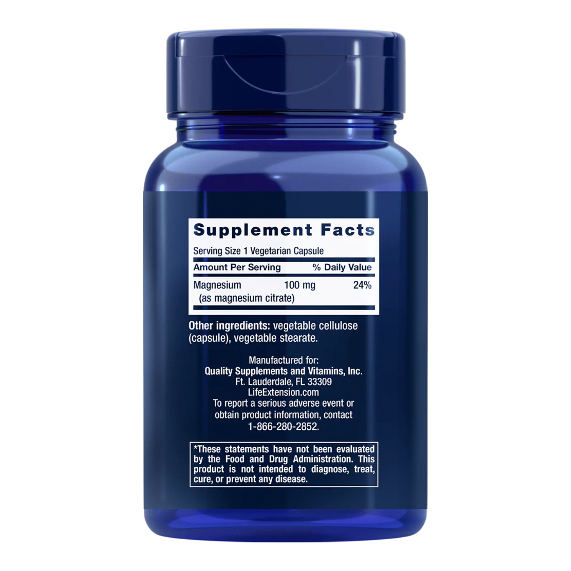 Magnesio (citrato) 100 mg 100 unidades