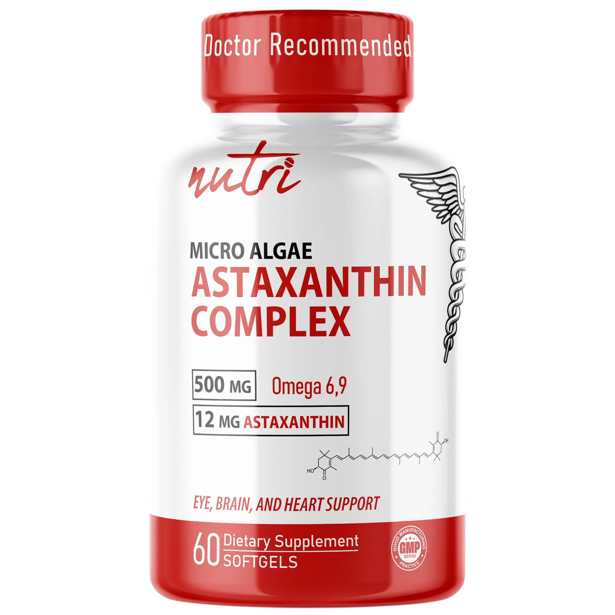 Astaxanthin 12mg 60 Softgel_front