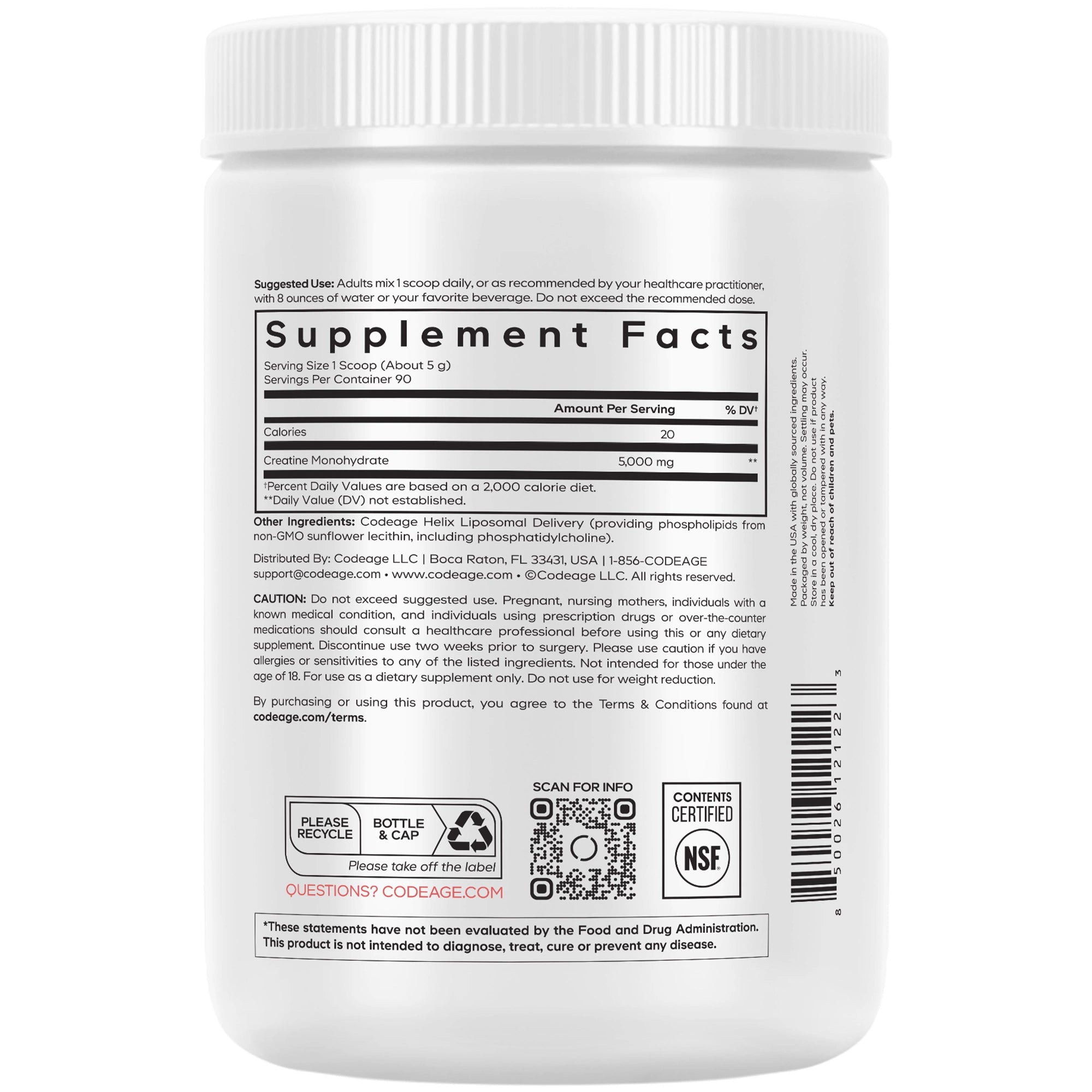 Creatine Monohydrate 455G
