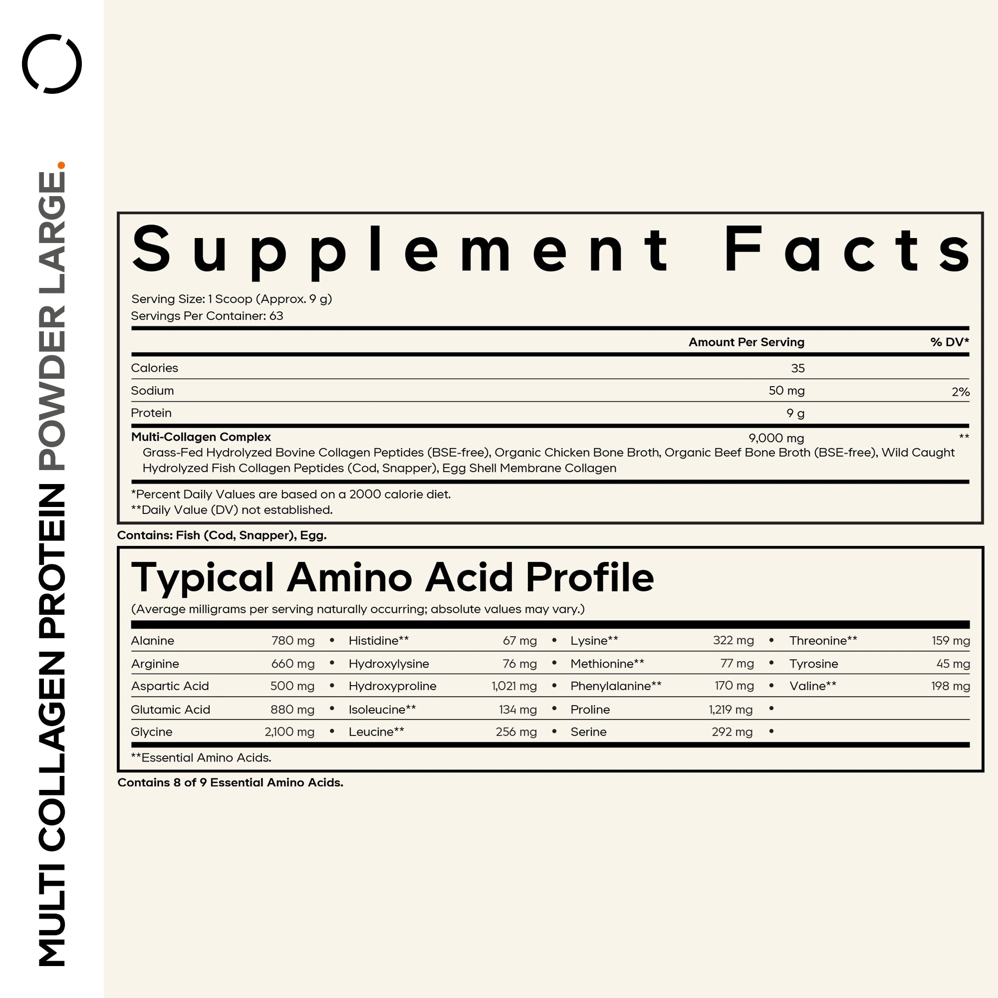 Multi Collagen Peptides Powder