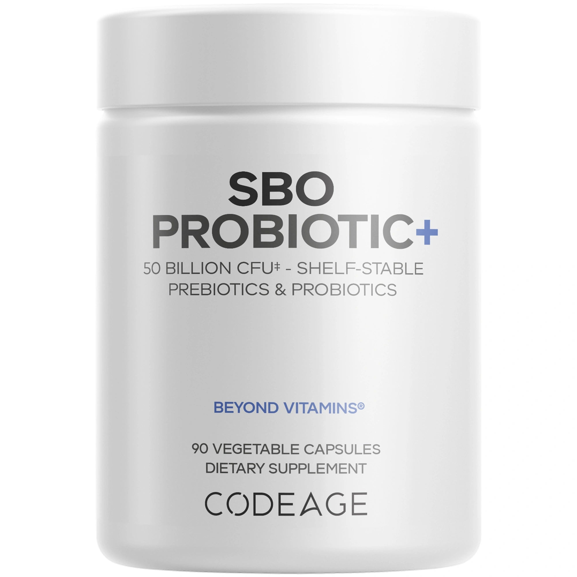Codeage SBO Probiotics, 50 Billion CFUs Per Serving, 90 Caps