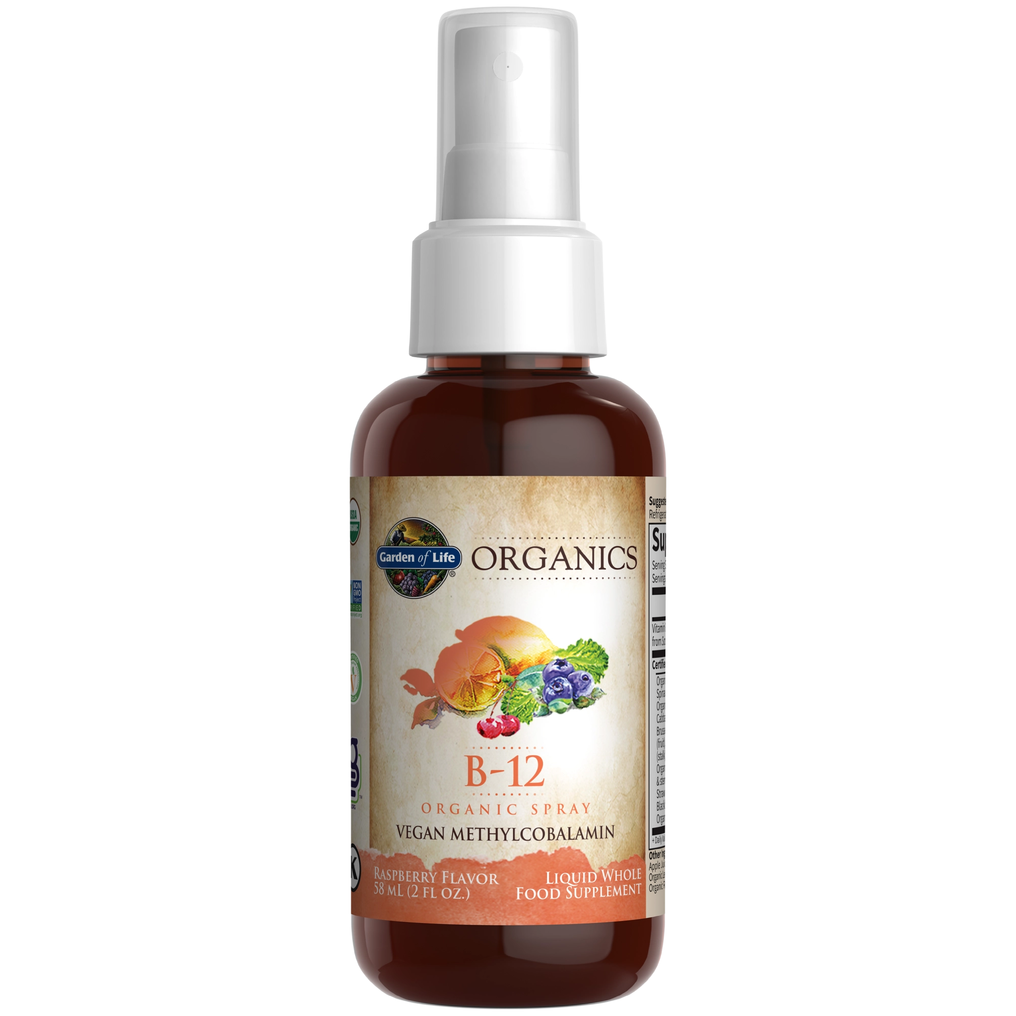 Garden of Life Organics Organic B-12 Spray