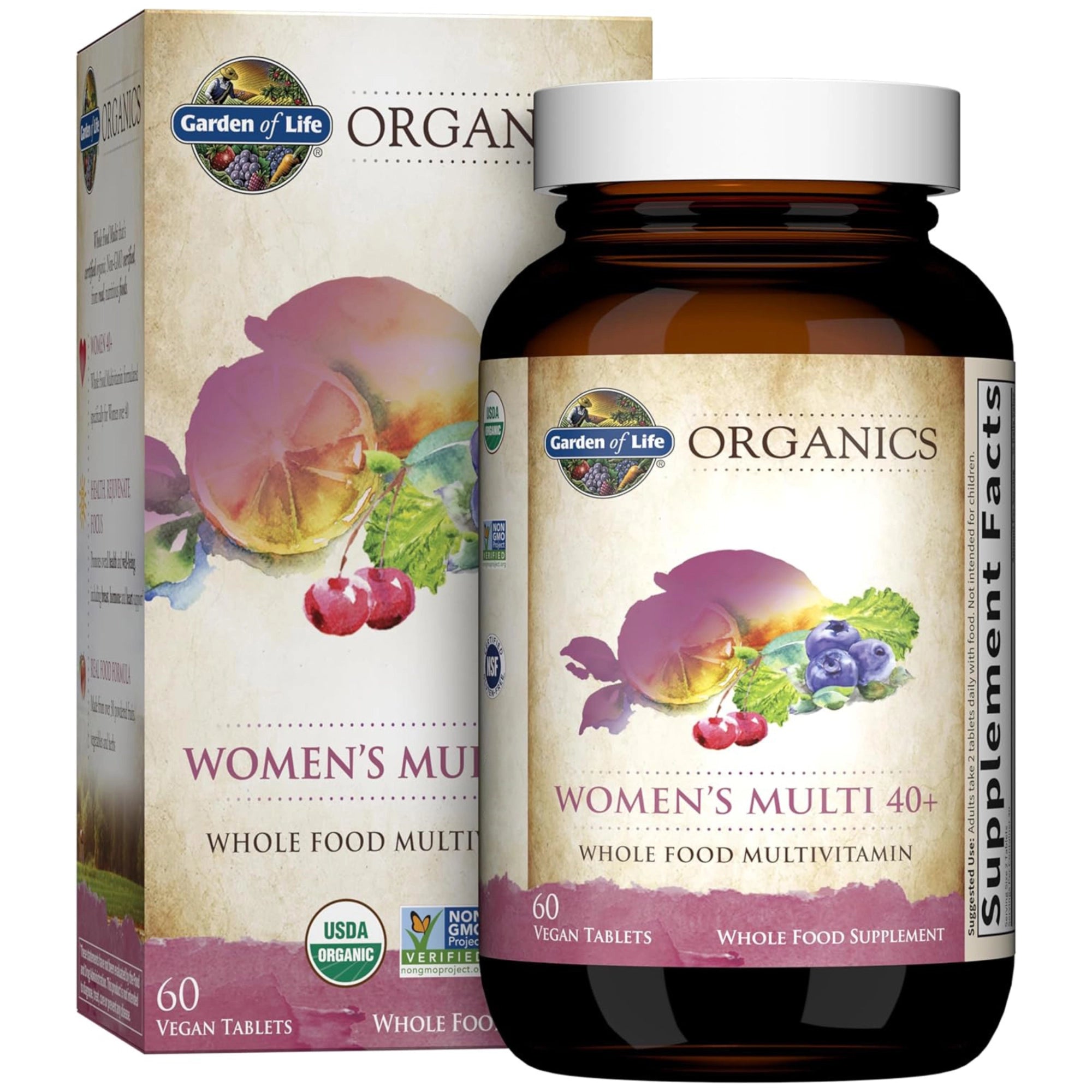Garden of Life Organics Women's Multi 40+