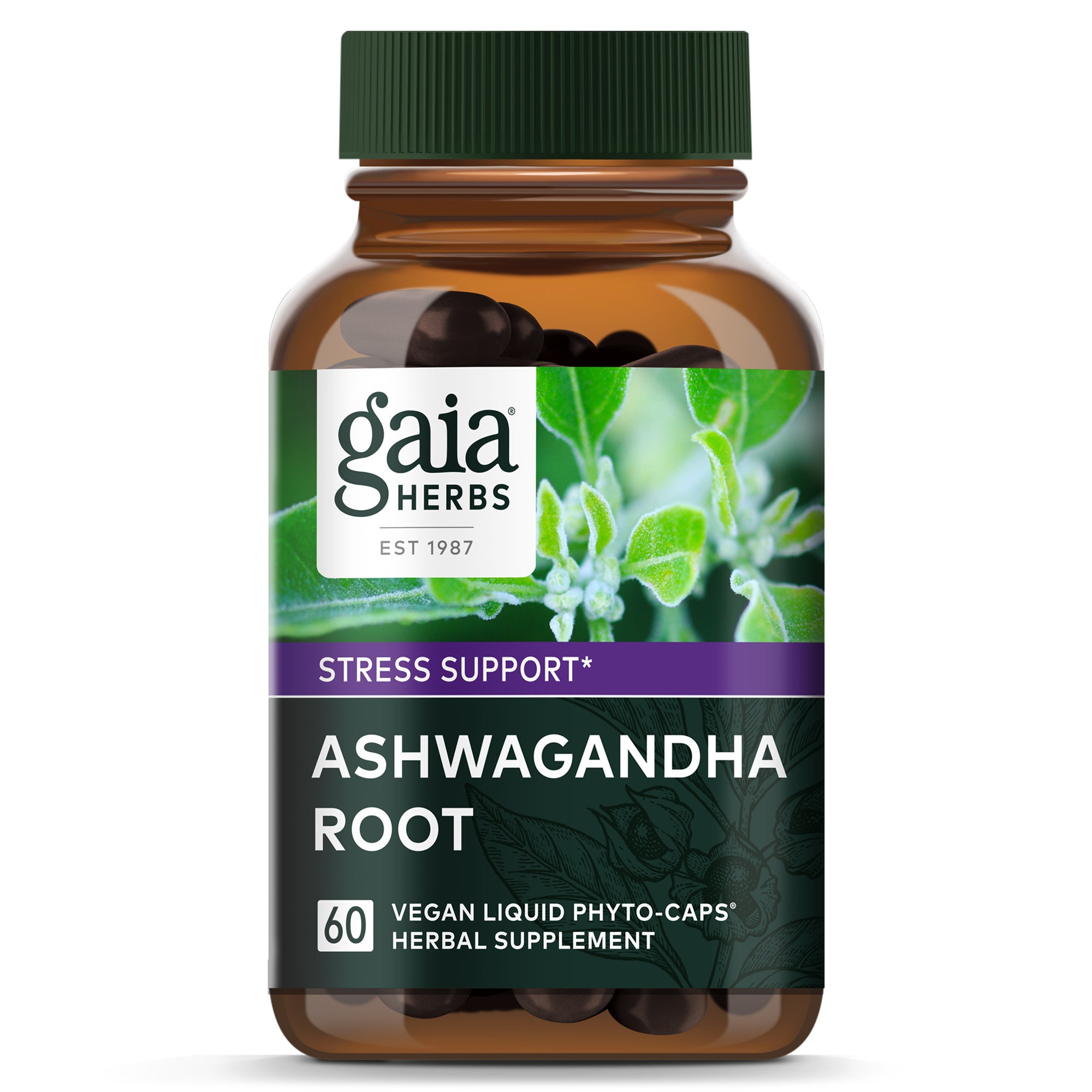 Gaia Herbs Ashwagandha Root 60ct