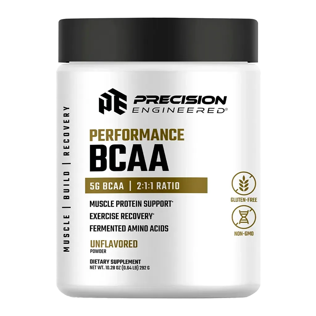 BCAA Powder Unflavored 300g - Muscle Protein Support, Exercise Recovery, Fermented Amino Acids