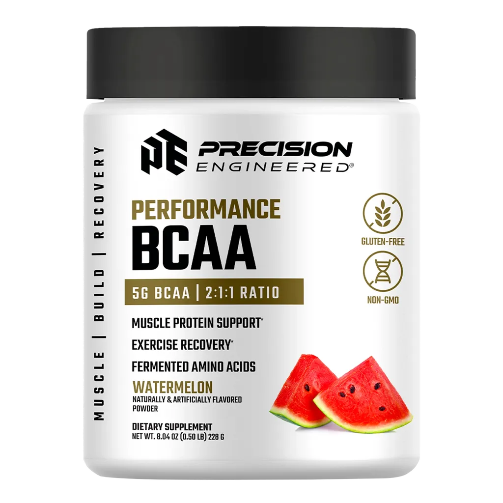 BCAA Powder Watermelon - 8.04 OZ - Muscle Protein Support, Exercise Recovery, Fermented Amino Acids