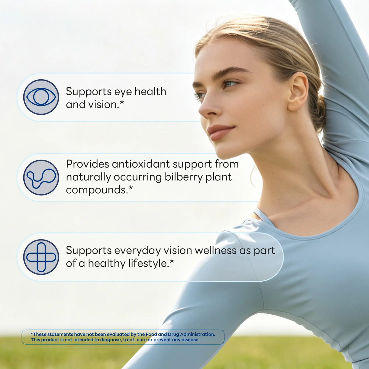Bilberry Fruit 1,000 mg Equivalent, Eye & Vision Support, 90 Capsules
