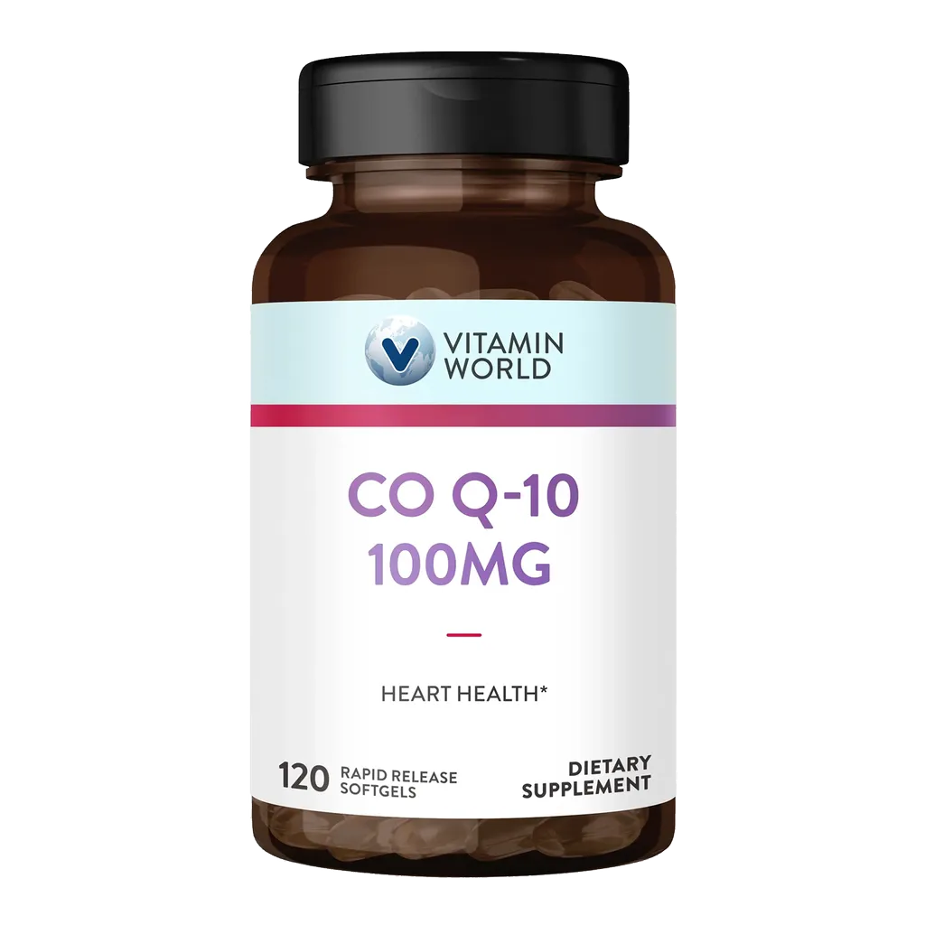 Co Q-10 Rapid Release Softgels - 120 Softgels - Heart Health