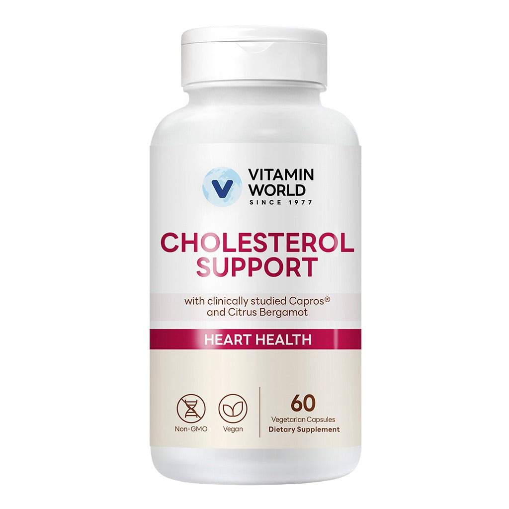 Cholesterol Support with Clinically Studied Capros® & Citrus Bergamot