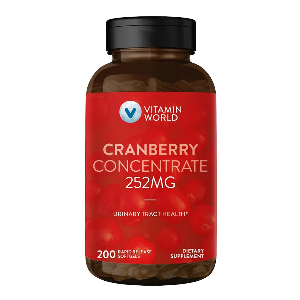 Cranberry Concentrate 252mg | Vitamin World | Softgel