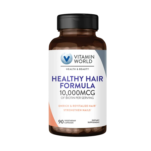 Healthy Hair Formula 10,000mcg - 90 Capsules