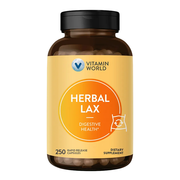 Herbal Laxative Capsules - Healthy Digestive System | 250ct