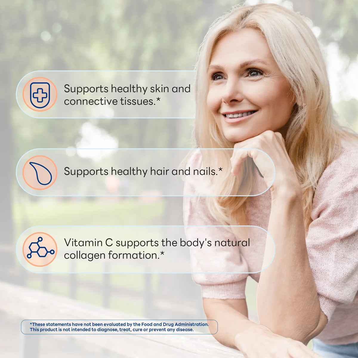 Hydrolyzed Collagen Peptides 4,000 mg with Vitamin C & Biotin, Beauty & Joint Support, 180 Caplets