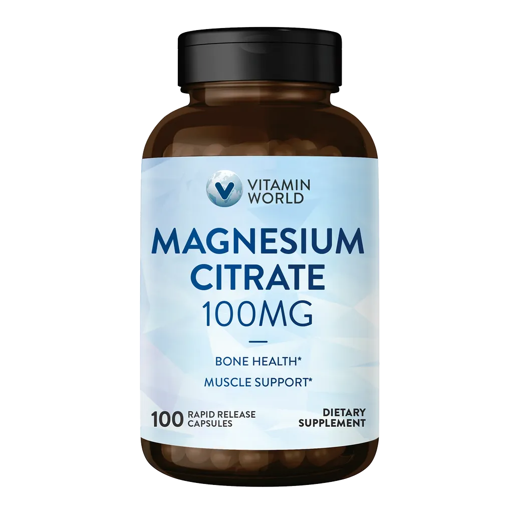 Magnesium Citrate for Bone Health - Bone Health, Muscle Support