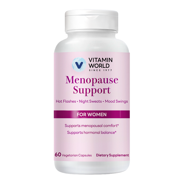 Vitamin World Menopause Support Formula for Women, 60 Vegetarian Capsules