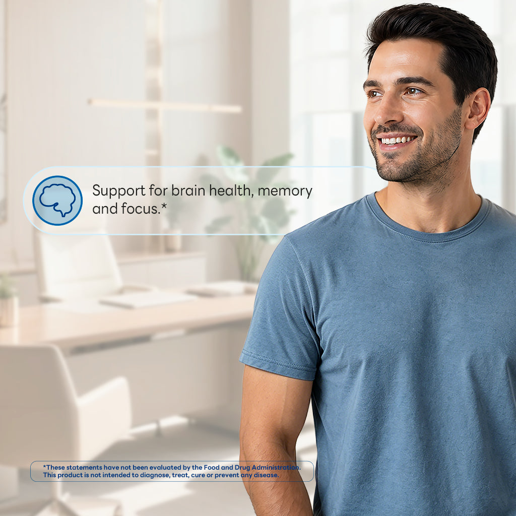 NeuroClear™ Gold Phosphatidylserine 300 mg with DHA 200 mg, Memory & Focus Support, 90 Softgels