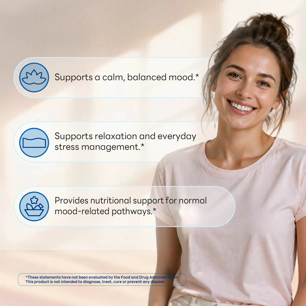 NeuroClear Mood Up Stress Down with 5-HTP, Mood & Sleep Support, 60 Vegetarian Capsules