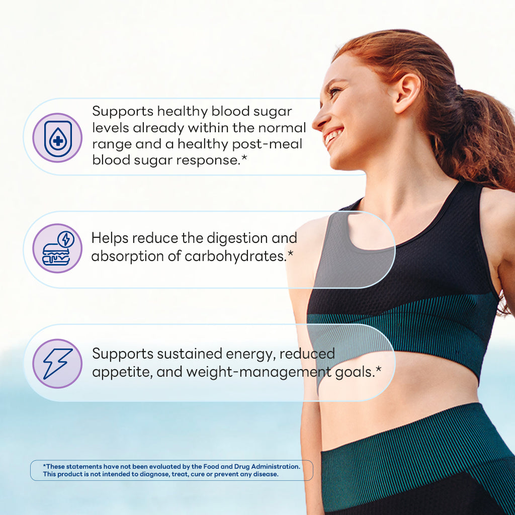 Reducoslim™ with Reducose, Blood Sugar & Metabolic GLP-1 Support, 60 Vegetarian Capsules