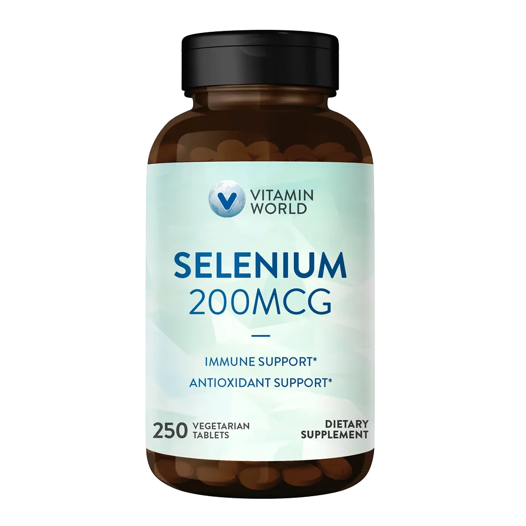 Selenium 200mcg  Tablet | 250ct