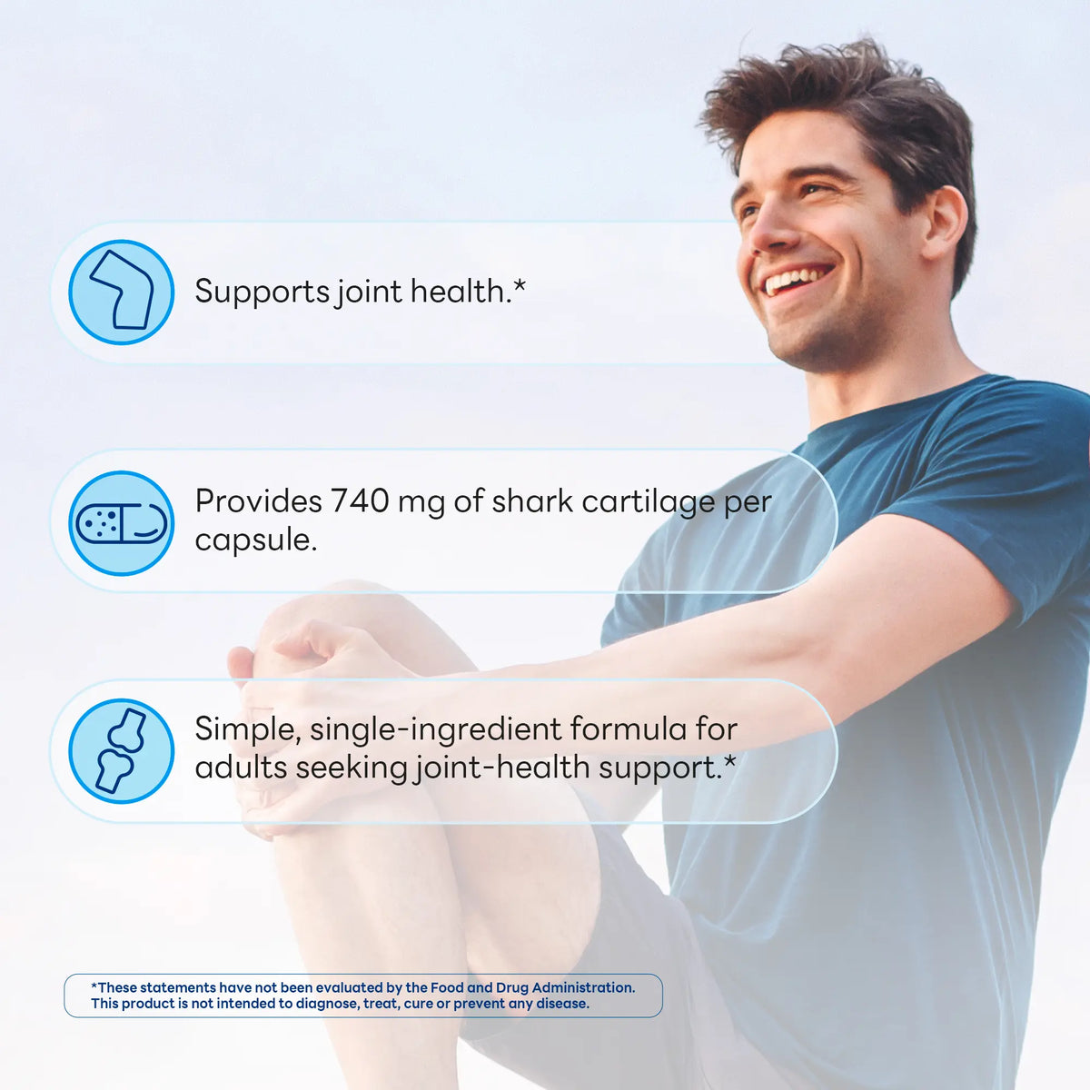 Shark Cartilage, Joint Health Support, 200 Capsules