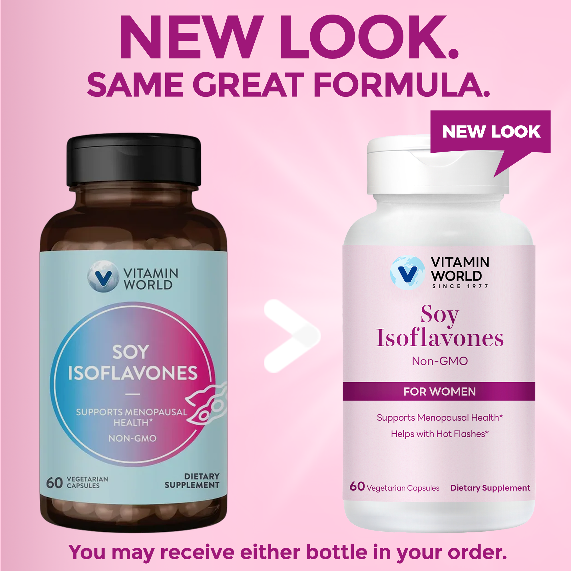 Soy Isoflavones, 60 Capsules
