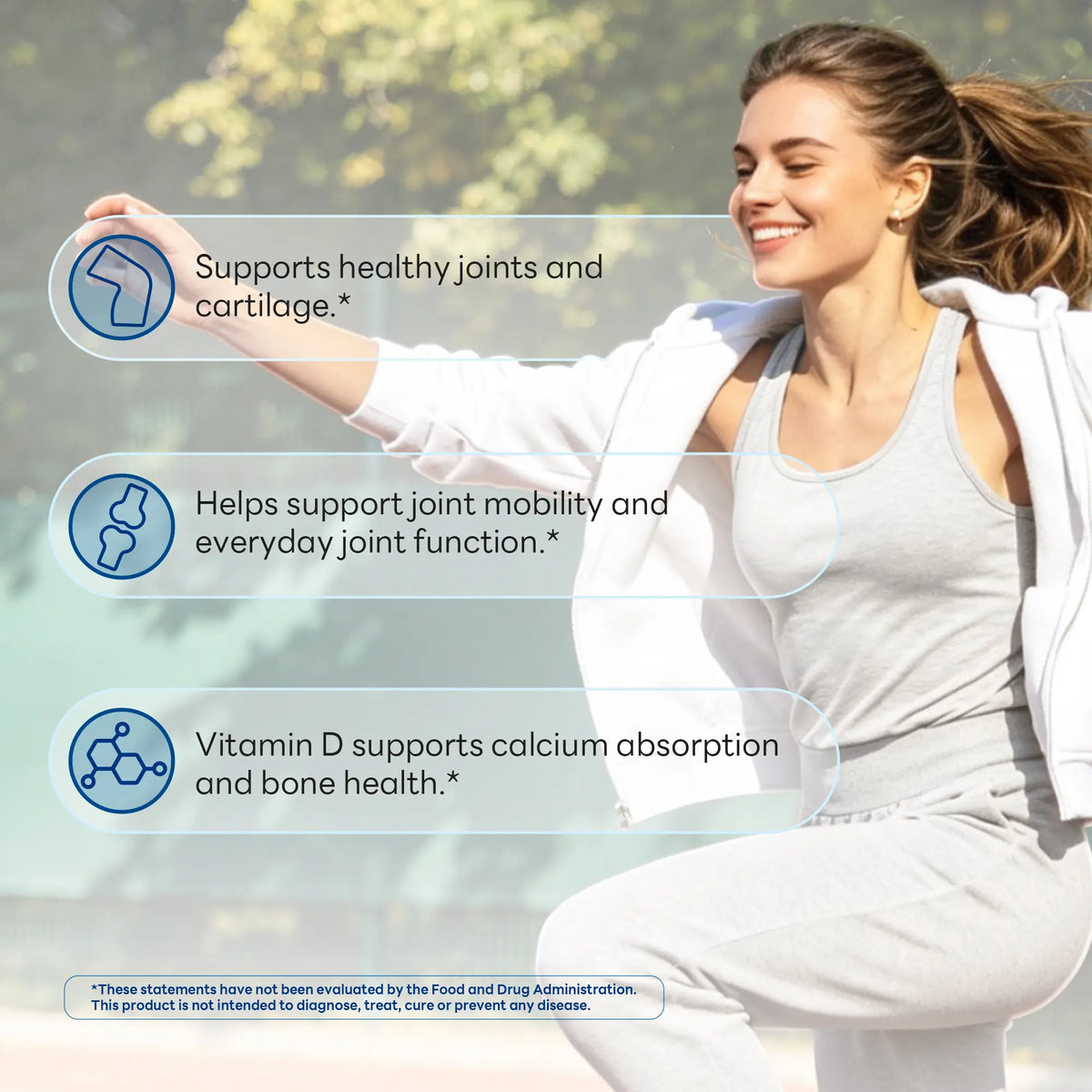 Triple Strength Joint Mover with Glucosamine, Chondroitin, MSM, Collagen, Boswellia & Vitamin D, Joint & Bone Support, 80 Caplets
