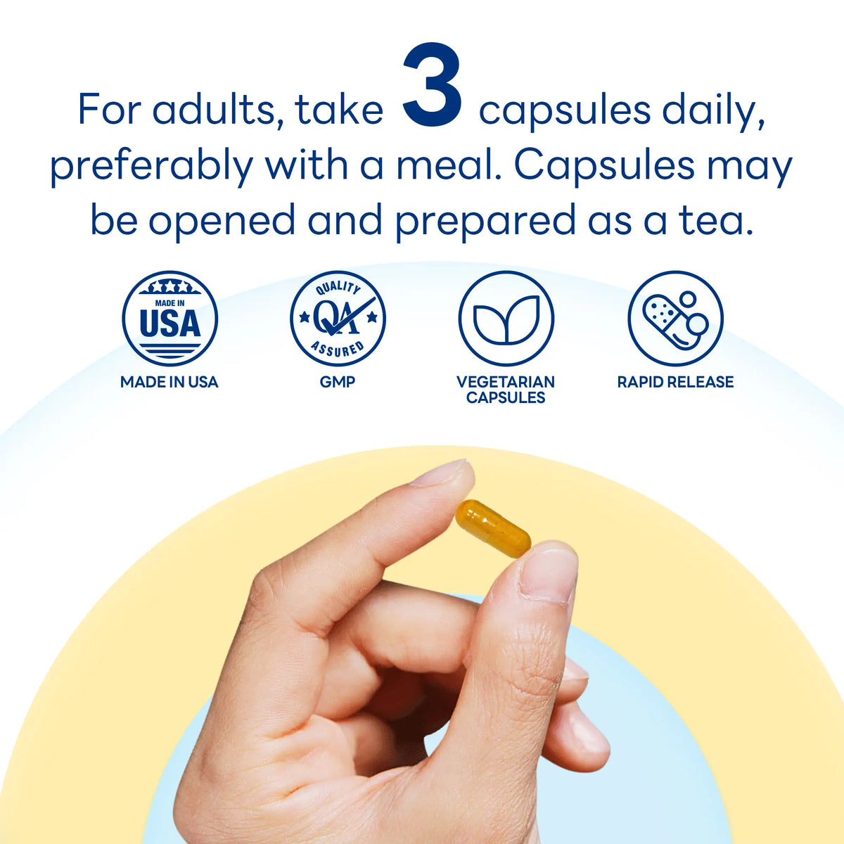 Turmeric Curcumin 1,000 mg with BioPerine®, Antioxidant & Inflammatory Support, 120 Rapid Release Capsules