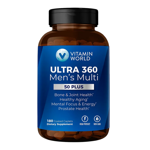 ULTRA 360 Men’s Multivitamin 50 Plus - 180 Caplets