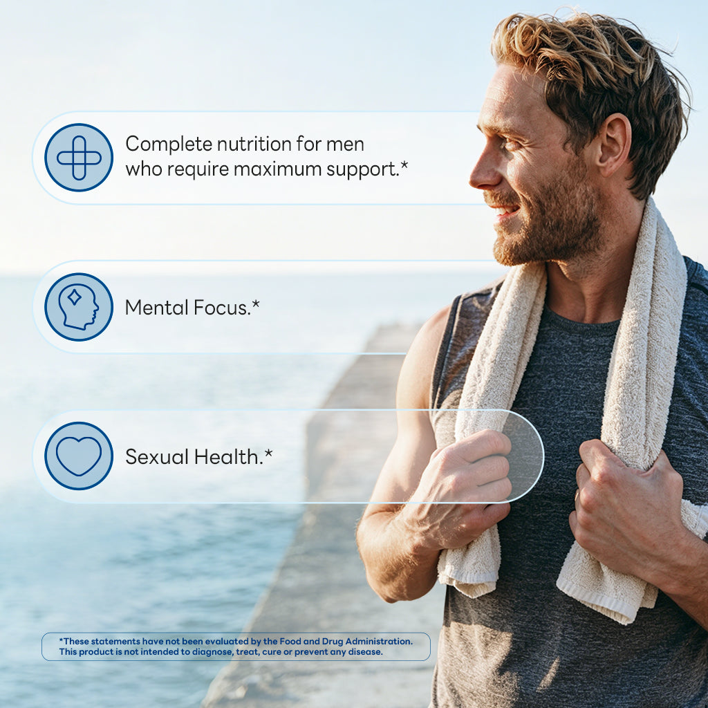Ultra 360 Men’s Max Multivitamin with Herbs, Energy & Antioxidant Support, 180 Caplets