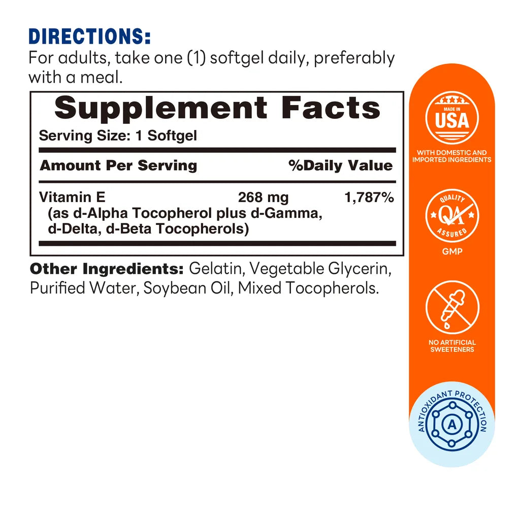 VitC Boost Vitamin C Gummies - Support Cell Health, Antioxidant Protection - Supplement Facts
