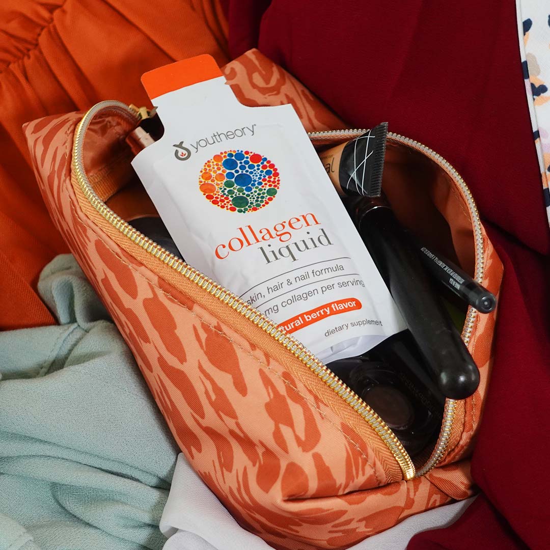 Colágeno líquido Youtheory, sabor a frutos rojos, 355 ml