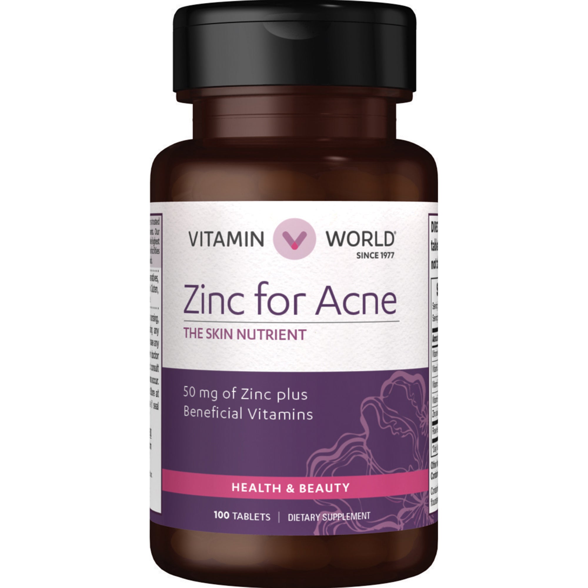 Zinc para el acné 50 mg