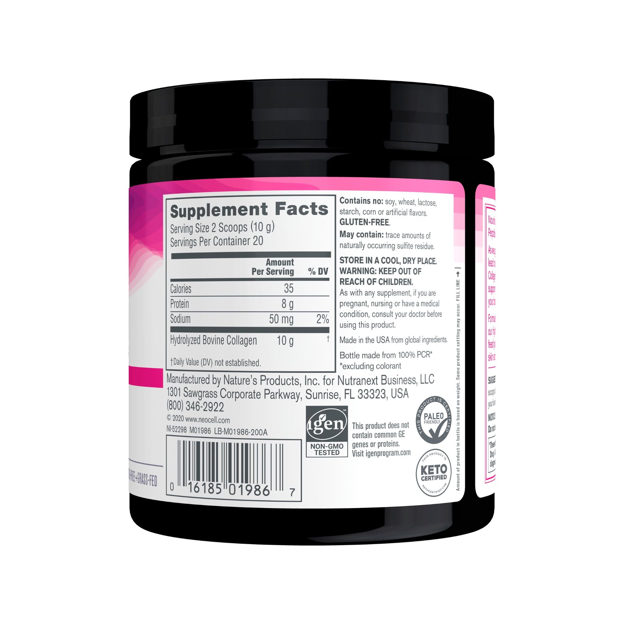 Péptidos de súper colágeno tipo 1 y 3