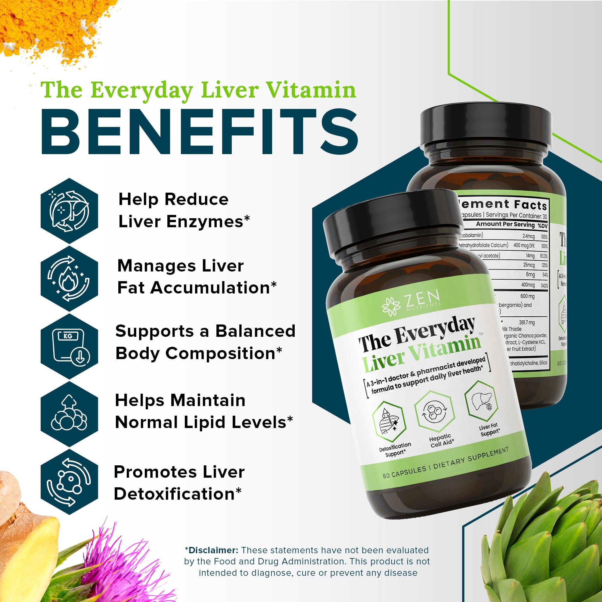 Zen The Everyday Liver Vitamin™ 60caps
