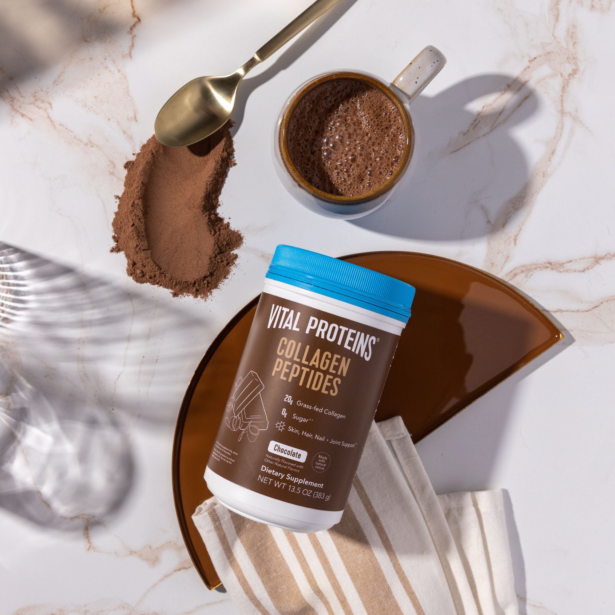 Péptidos de colágeno de chocolate de Vital Proteins