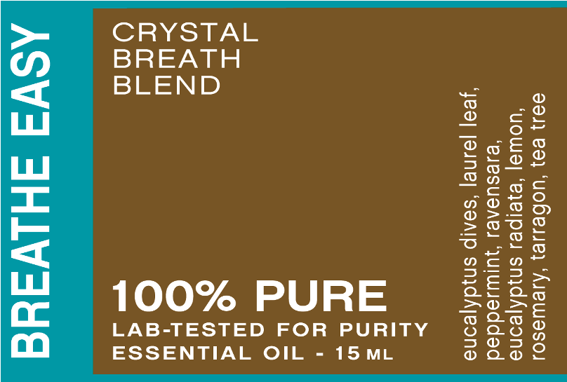 Mezcla de aceites esenciales Breathe Easy, 15 ml