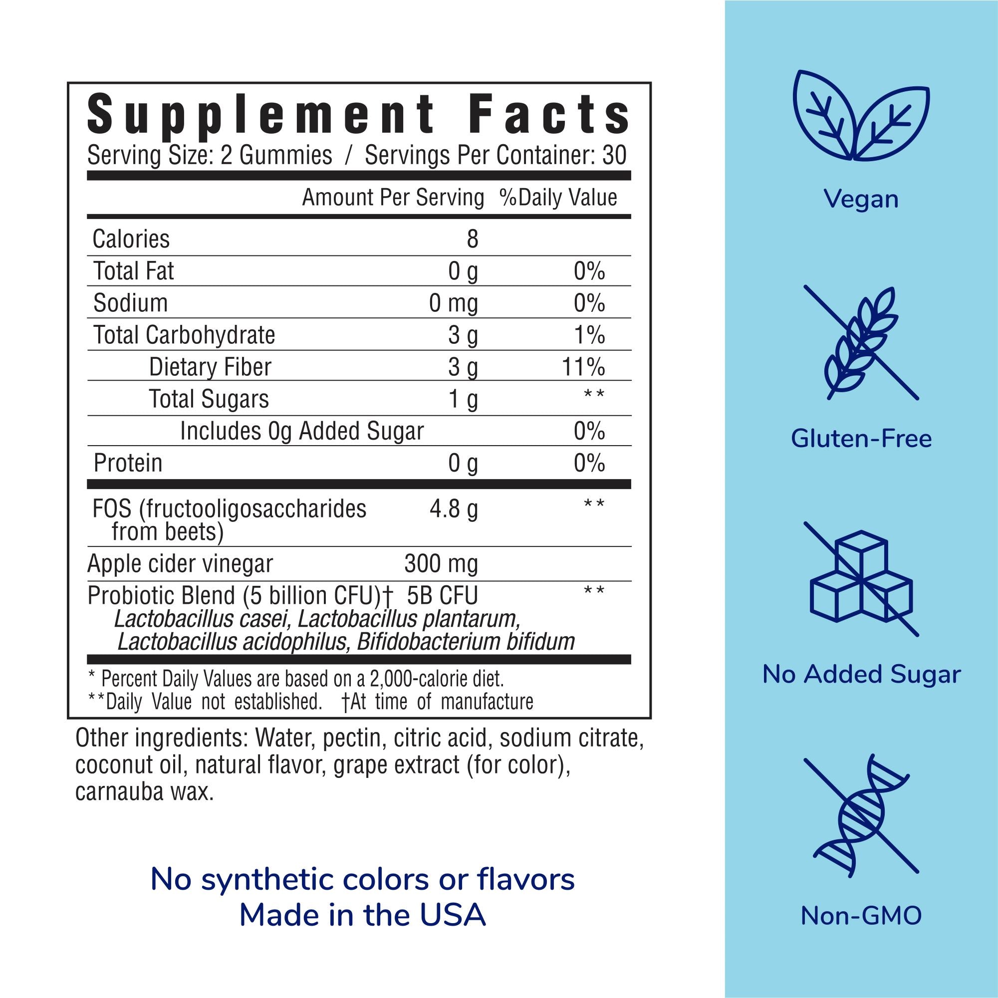 Her Own Probiotic Gummies, 60 Ct