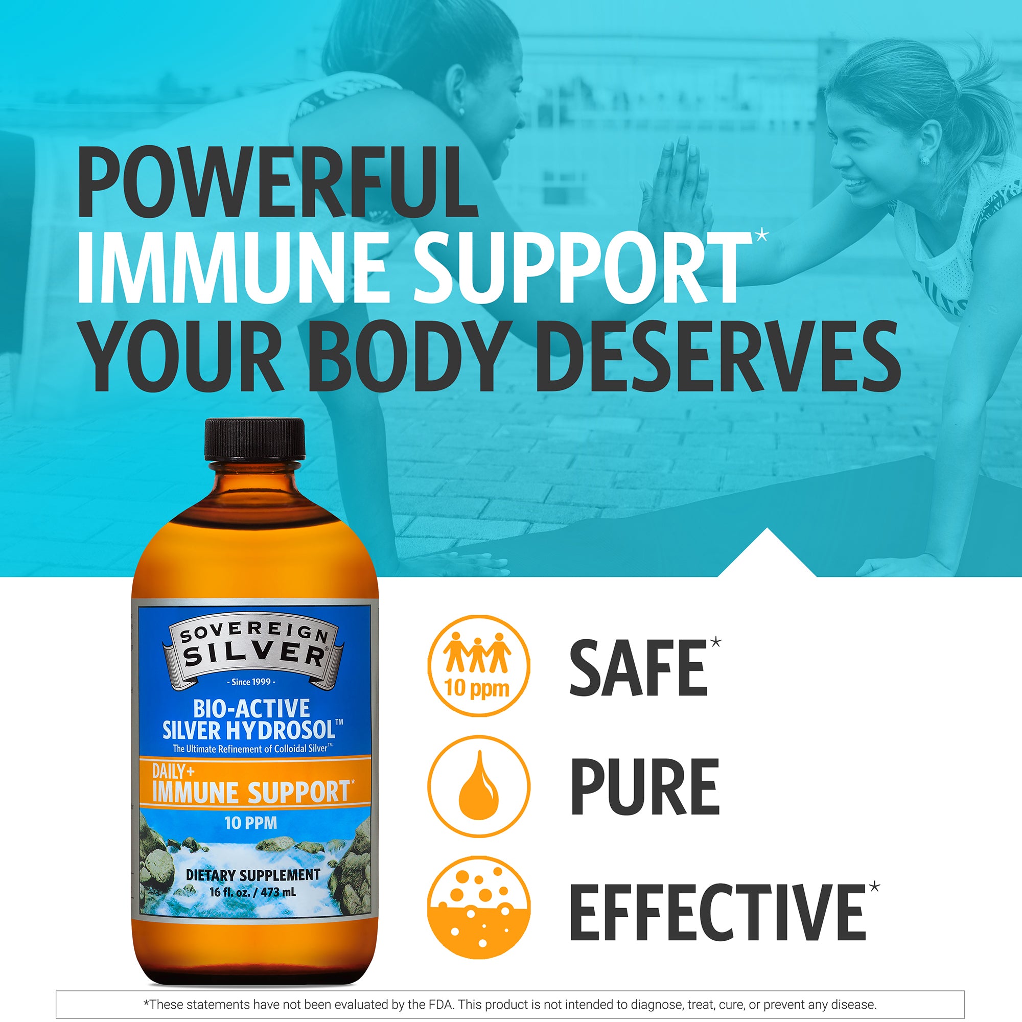 Sovereign Silver Bio-Active Silver Hydrosol 16oz