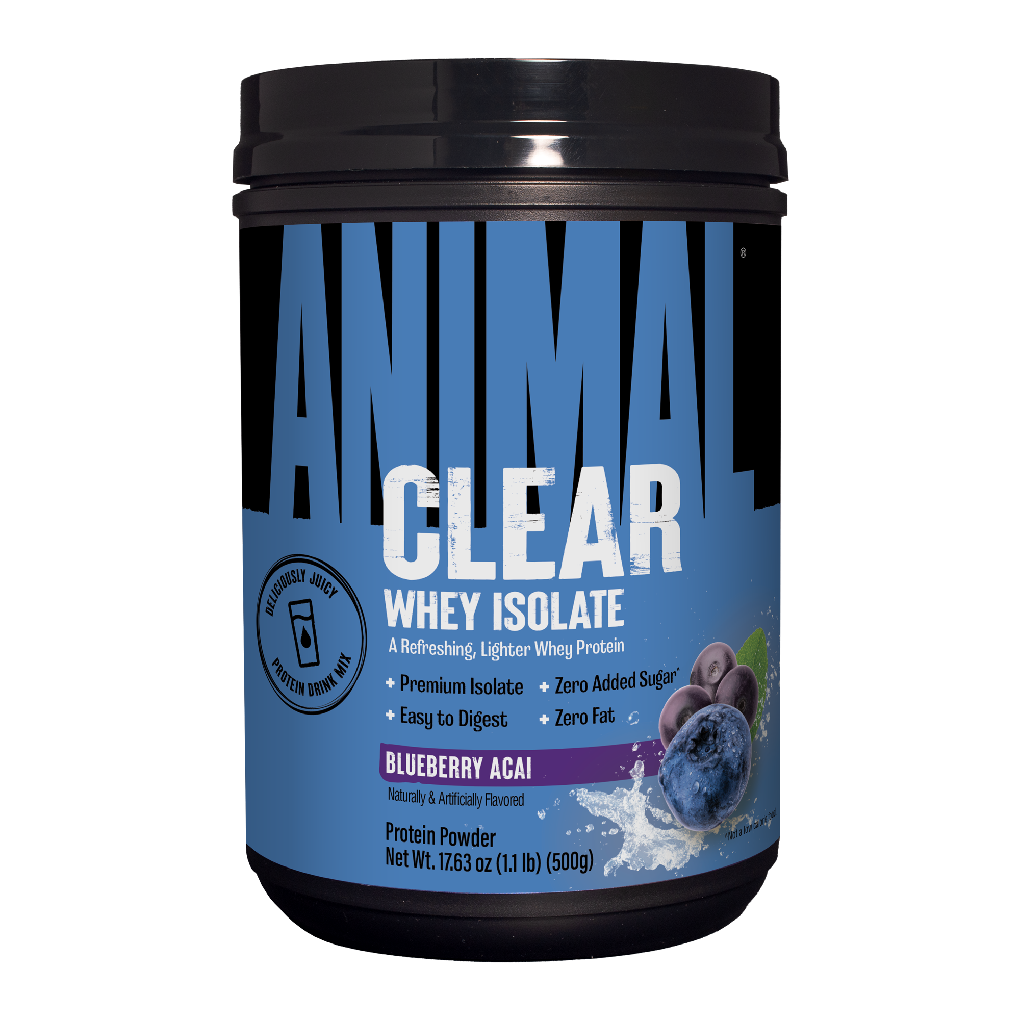 Universal Nutrition Animal Clear Whey Isolate, Blueberry Acai