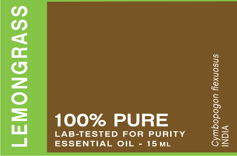 Lemongrass Essential Oil, 15 mL