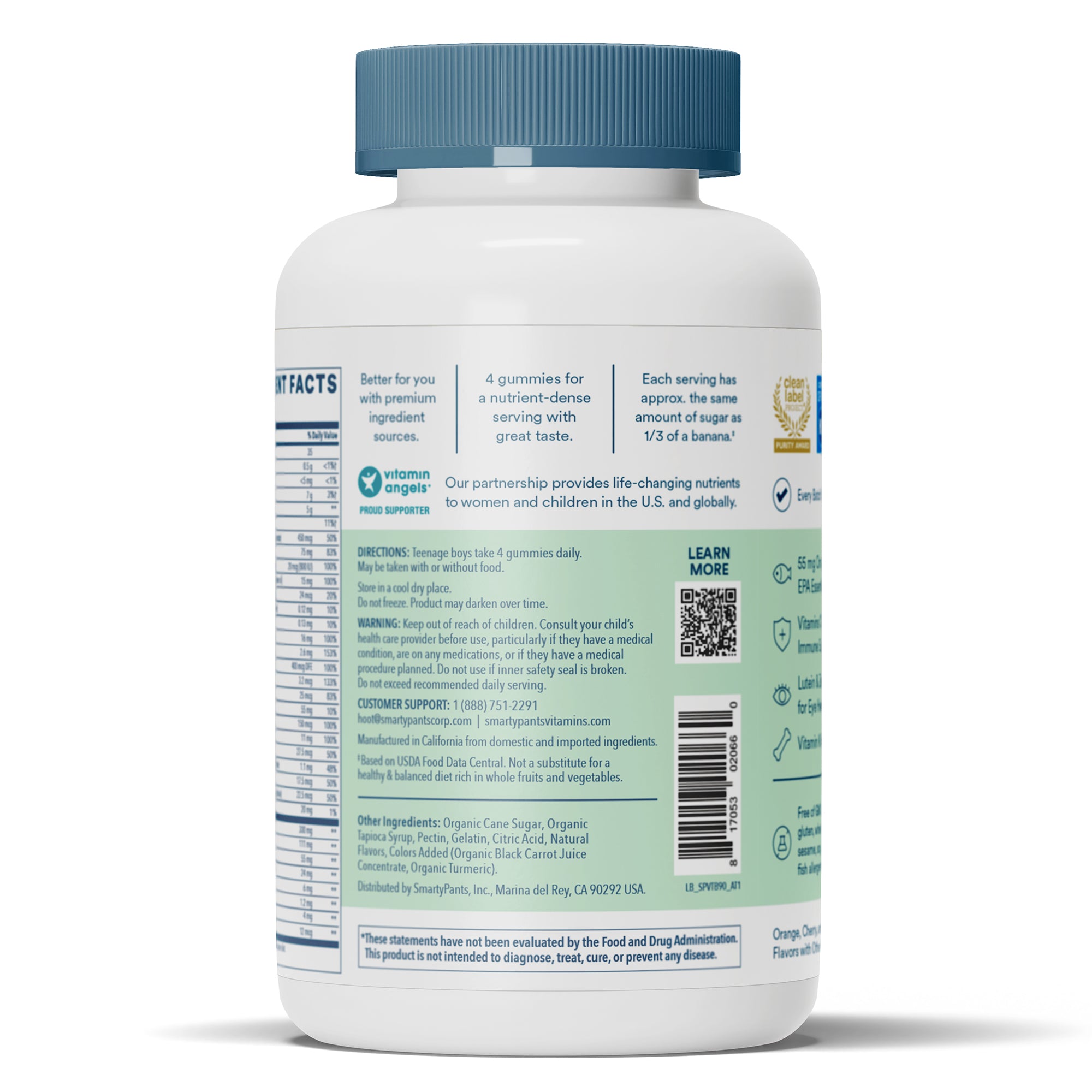 Multivitamínico gomoso Teen Guy Formula 90 unidades