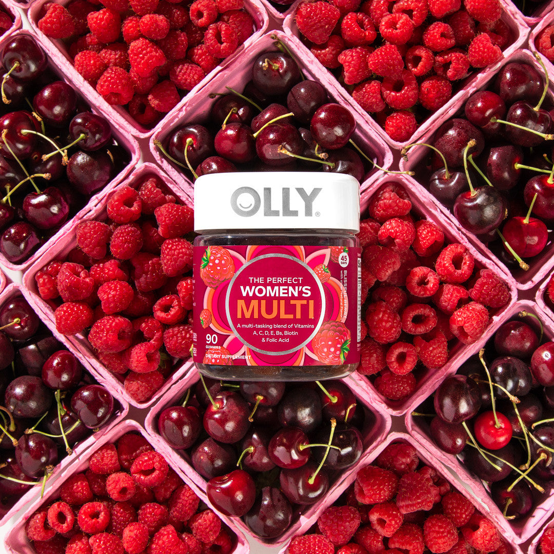 OLLY Women's Multivitamin Blissful Berry Gummies