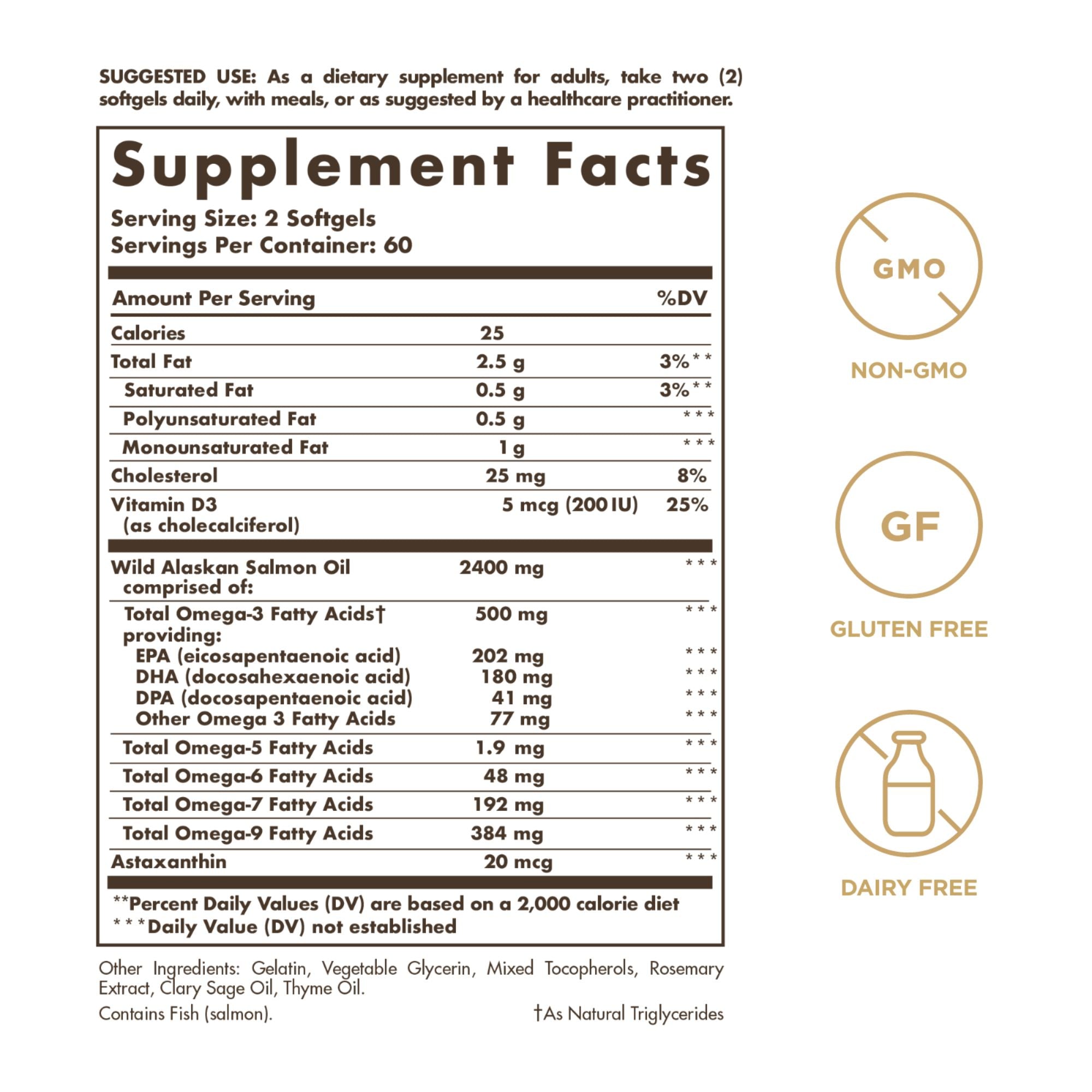 Full Spectrum™ Omega Wild Alaskan Salmon Oil