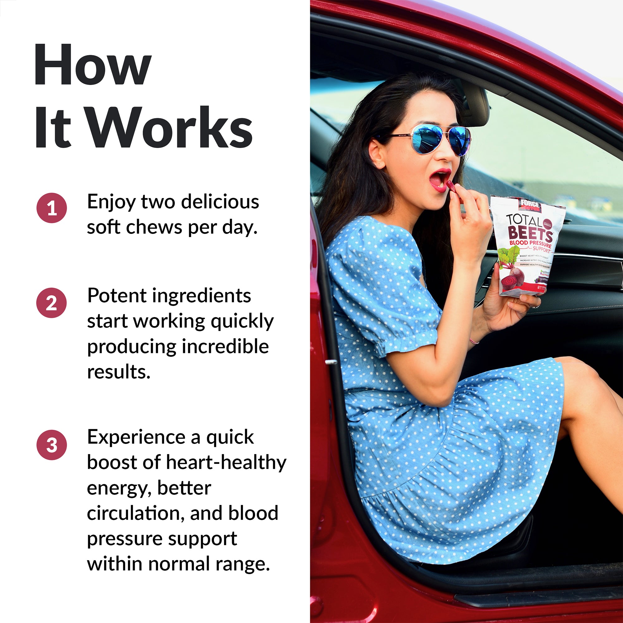 Masticables Total Beets Acai Berry