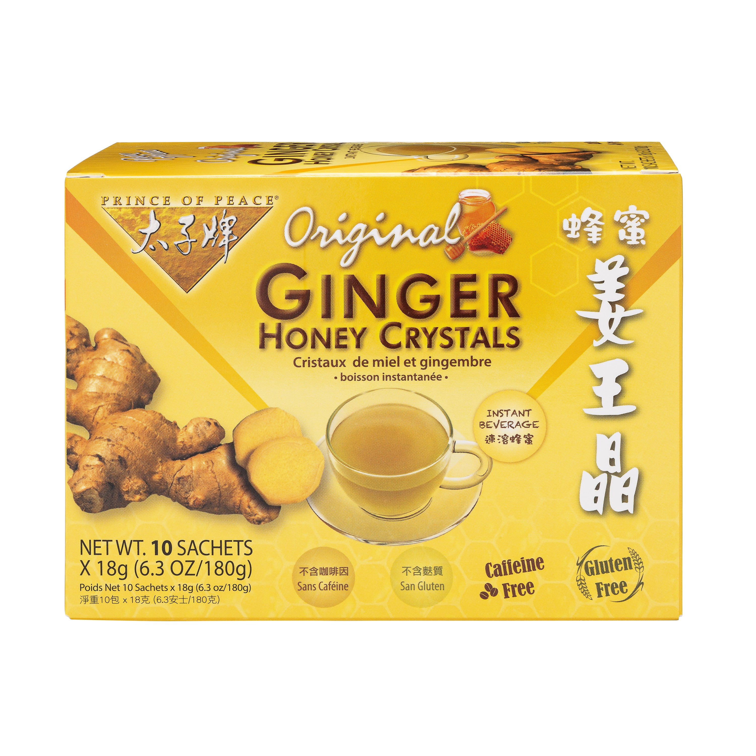 Ginger Honey Crystals Instant Tea | Vitamin World
