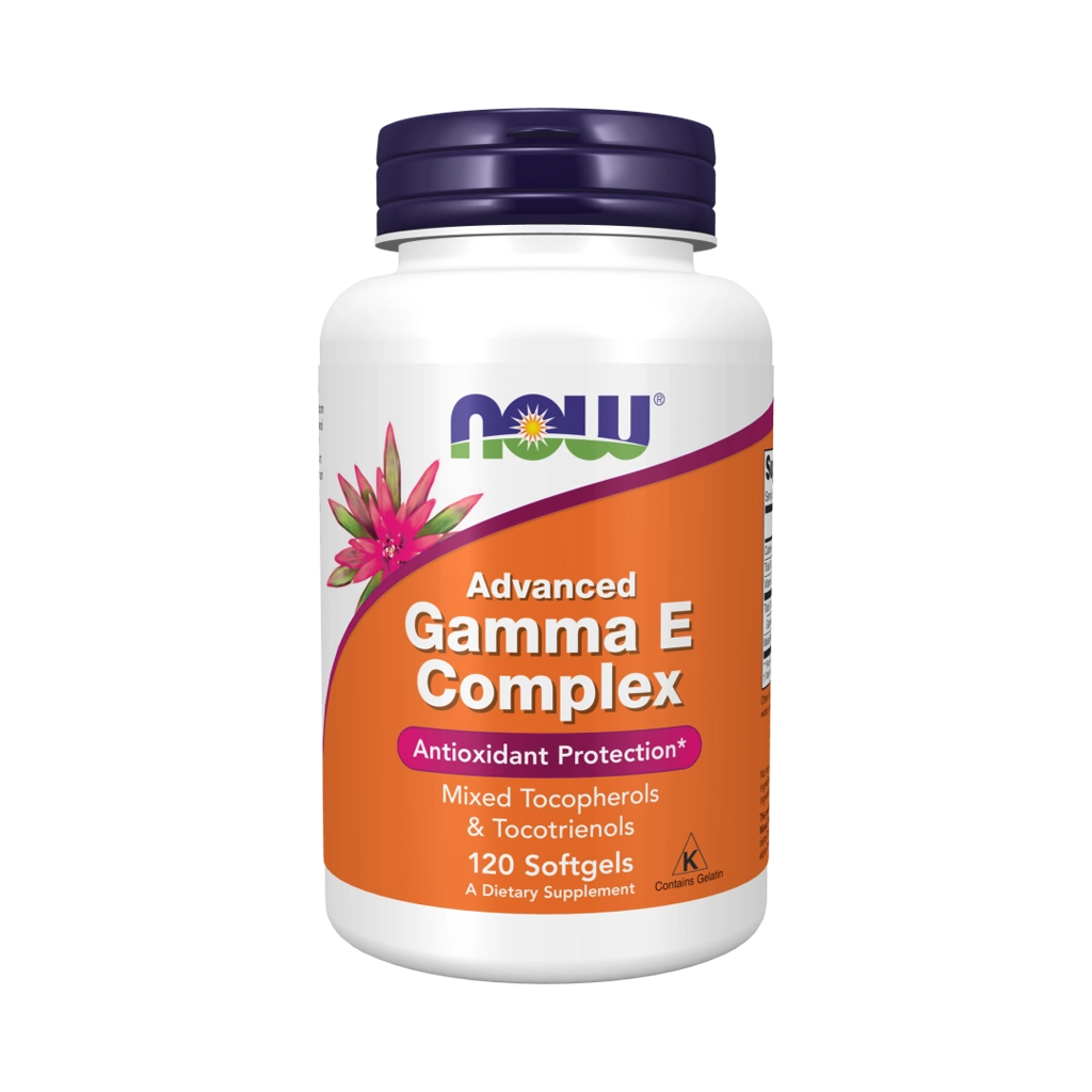 Advanced Gamma E Complex, Mixed Tocopherols & Tocotrienols, Antioxidant Protection*, 120 Softgels